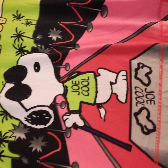 Peanuts Snoopy Hollywood Joe Cool t shirt size xl Y2k - Picture 4 of 7